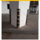 Rubber profile to protect column corners: the ideal solution for protecting infrastructure